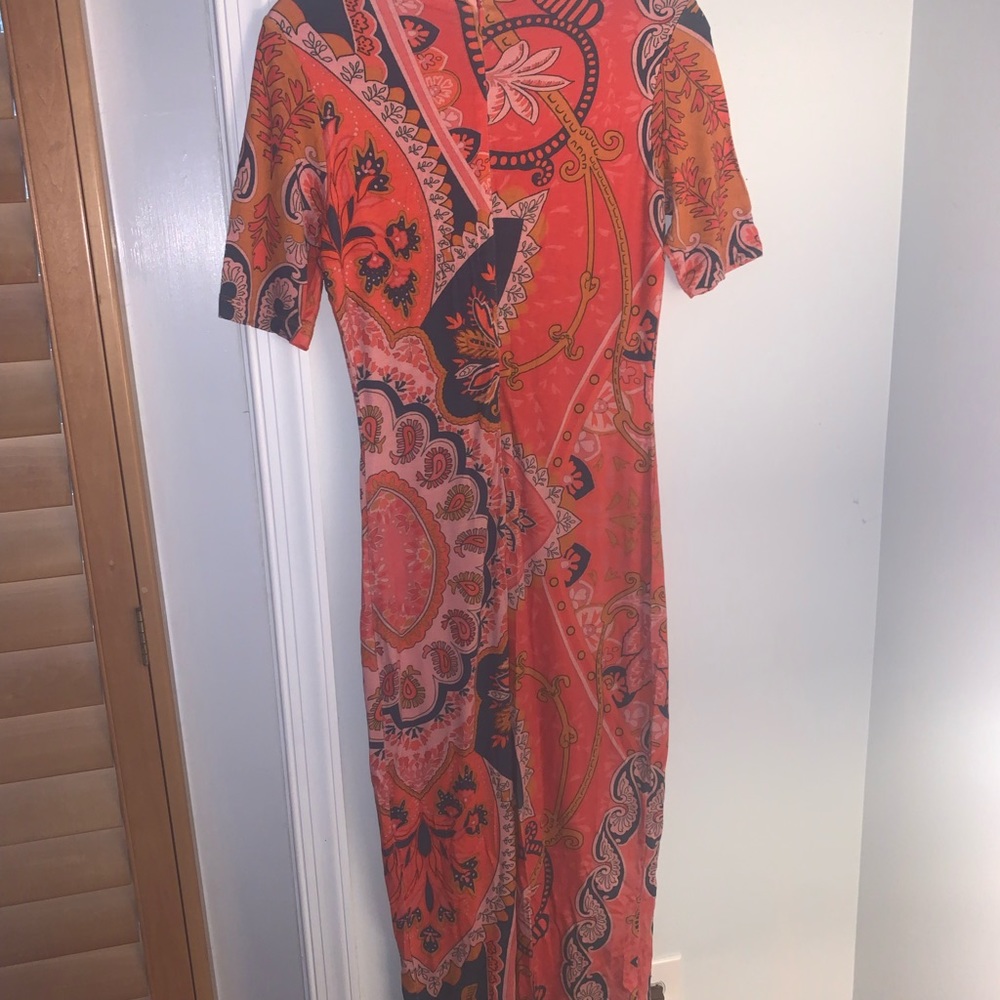 Farm Rio | Anthropologie | Giannina Knit Paisley Dress - Picture 5 of 5
